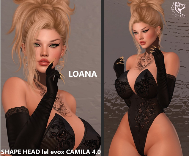 LOANA SHAPE  HEAD CAMILA 4.0 LELUTKA  [BODY] Legacy ( Bombshell .eBODY REBORN)