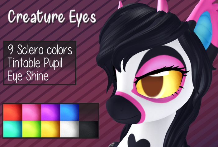 Creature Eyes for Open Pony