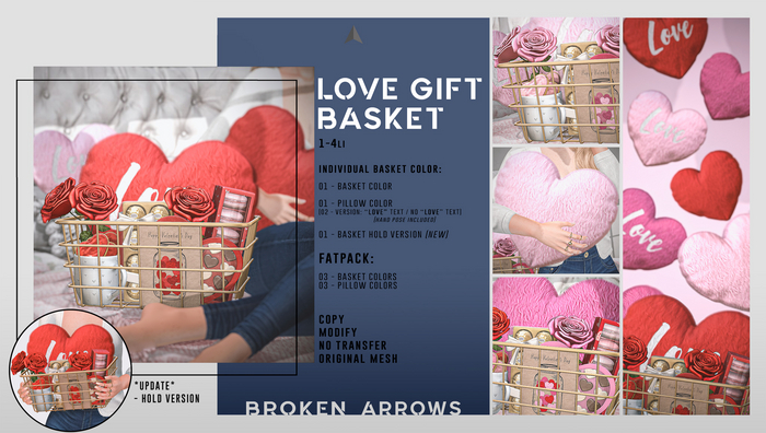 BROKEN ARROWS - Love - Gift Basket - FATPACK