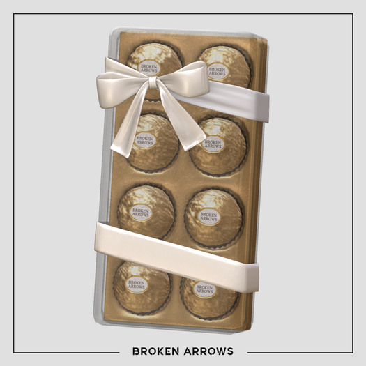 BROKEN ARROWS - Love - Gift Basket -  Chocolate Box 
