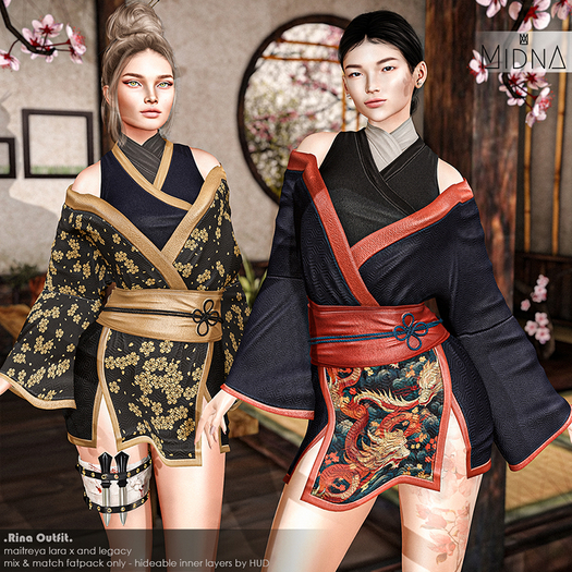 MIDNA - Rina Outfit *FATPACK* [ADD]