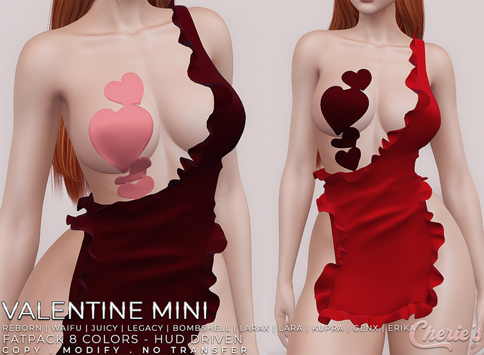 Cherie's Valentine Mini Dress