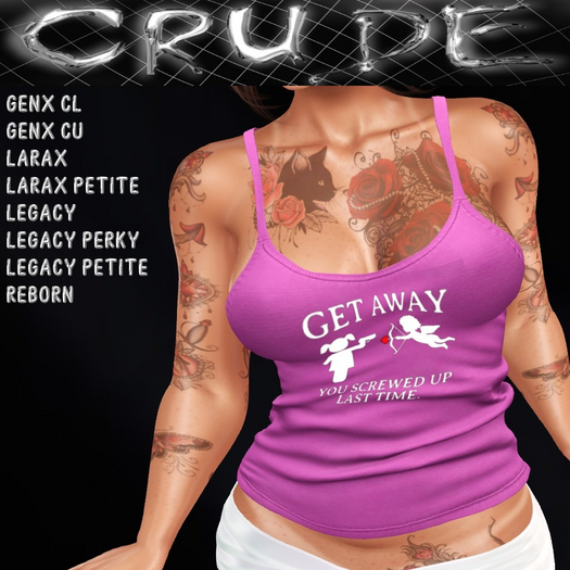 Get away Cupid Women's Tank (WT1 WV) <Wear Me>