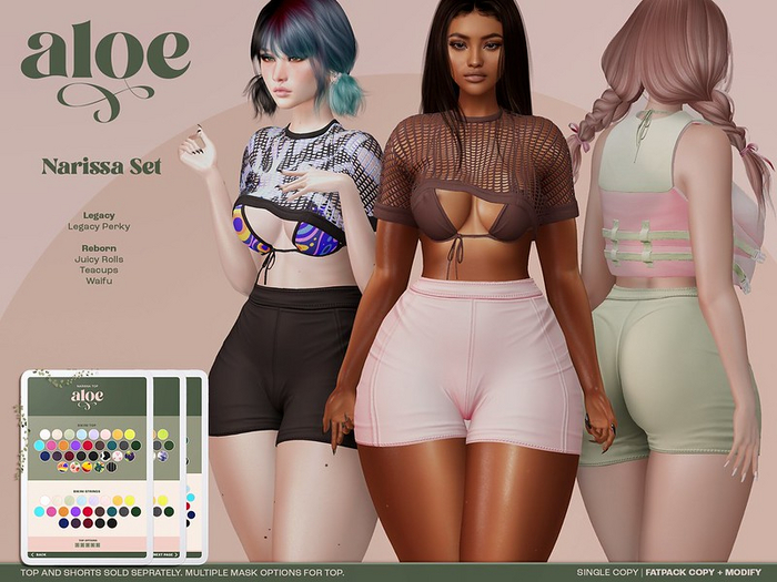 Aloe. Narissa Top // FATPACK