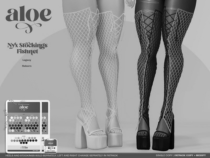 Aloe. Nyx Stockings - Fishnet // DEMO