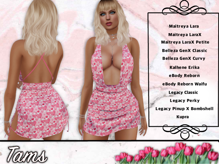 Tams - Dress and CString - Tem