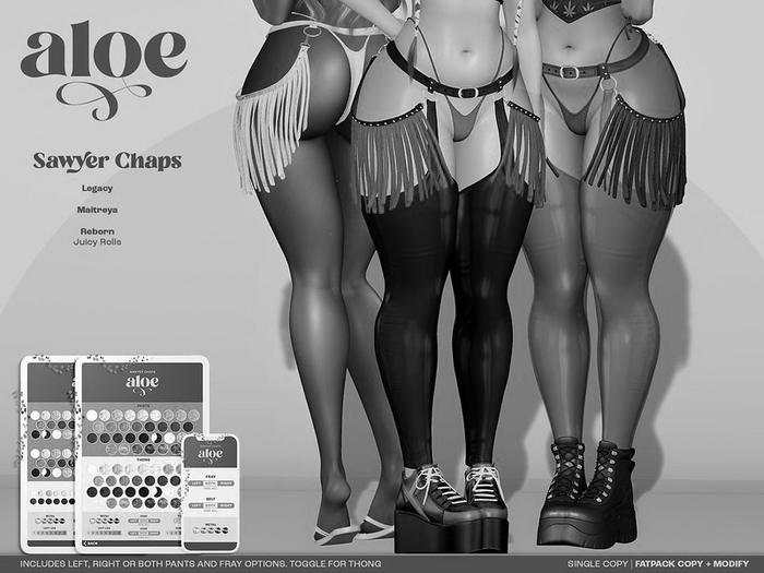 Aloe. Sawyer Chaps // DEMO