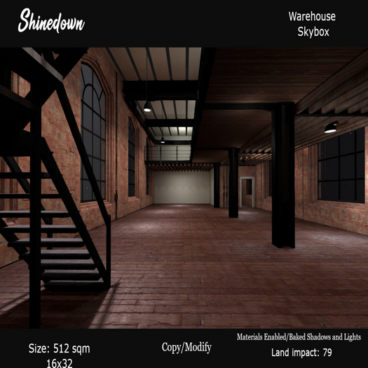 Shinedown -WareHouse Skybox - 