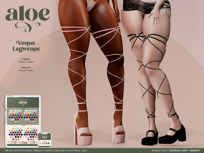 Aloe. Venus Legwraps // FATPACK