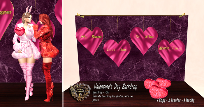 Nala Design - Valentine's Day Backdrop 2025