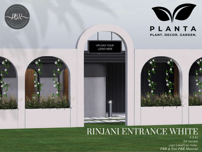 Planta - Rinjani Entrance White