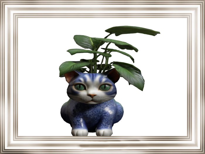 HB: Cat Planter FULL PERM