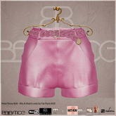Baiastice_Crocus Leather Shorts-Pink