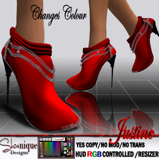 **SD** Justine Ankle Boot Changes Colour 
