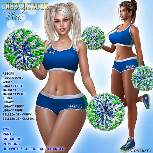[ConTrato] Cheerleader Blue DEMO