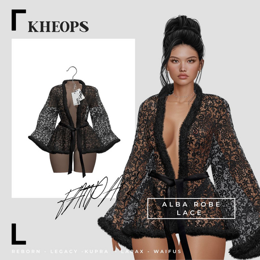 Kheops  /\ - ALBA  - ROBE LACE  - FATPACK