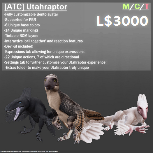[ATC] Utahraptor