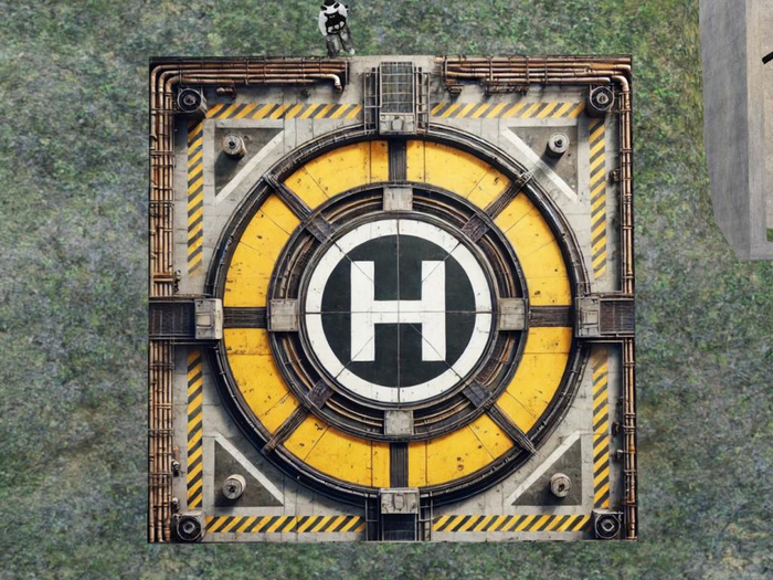 HondaMayo Helipad warning2