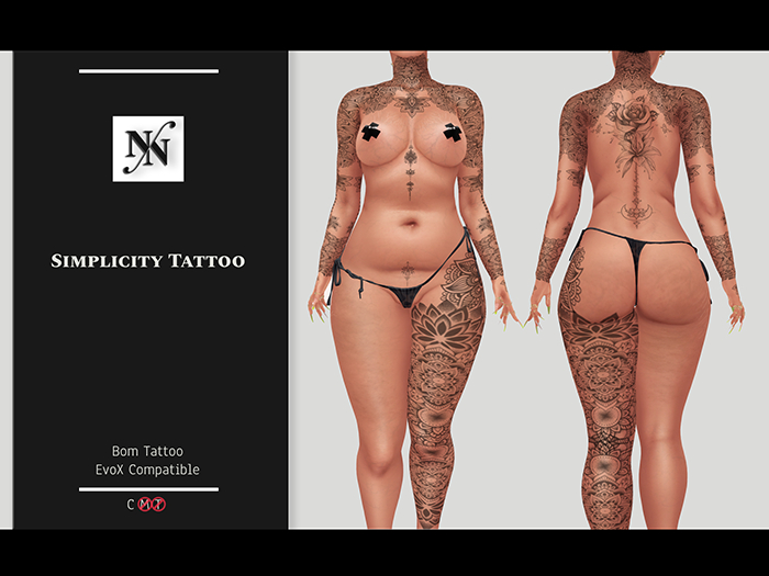 ::NN:: Simplicity Tattoo // BOM  