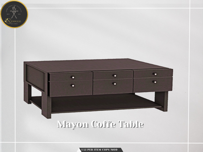 .:Noxwood:. Mayon Coffe Table