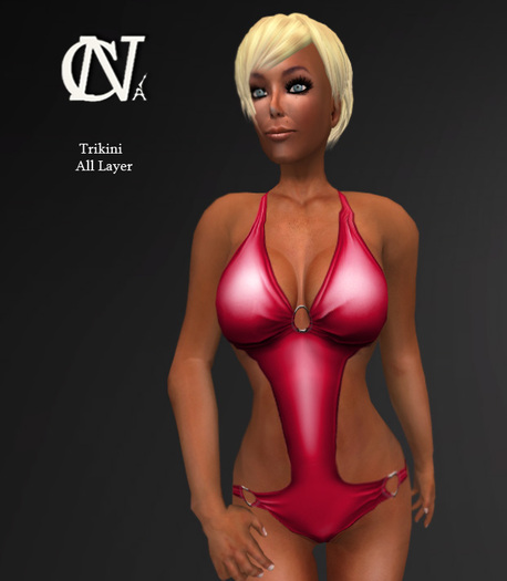 Trikini NCparis Red Lycra