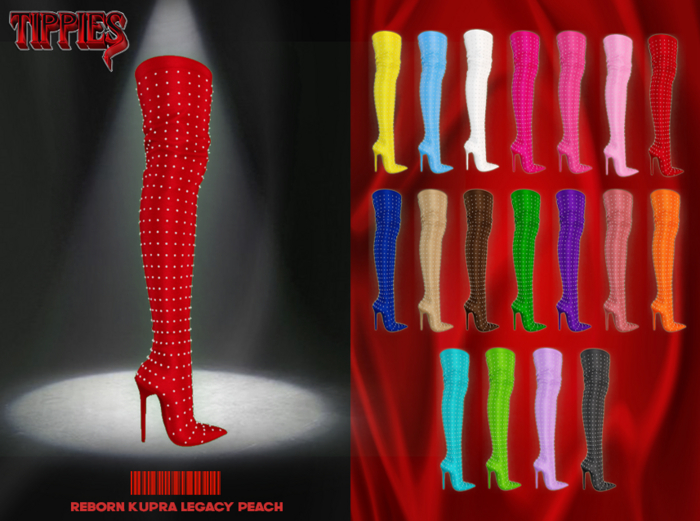 TIPPIES. Blair Heels In Red