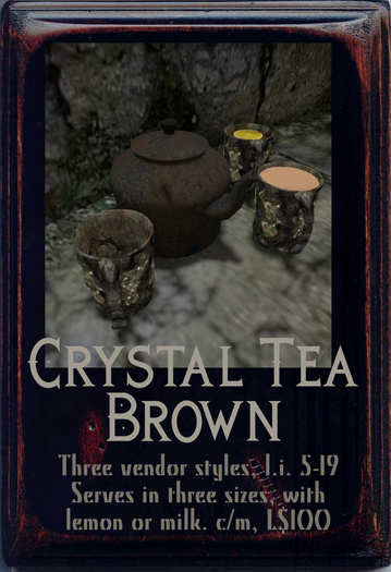 Crystal Tea - Brown