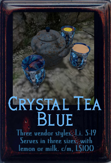Crystal Tea - Blue