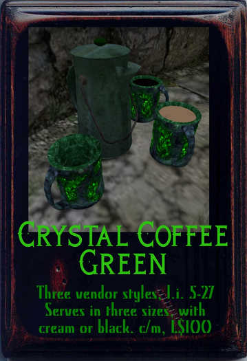 Crystal Coffee - Green