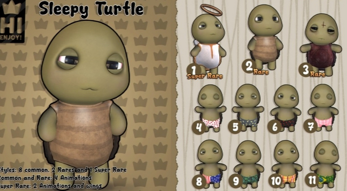 [Hi Enjoy!] Sleepy Turtle #4 [REZ TO OPEN]