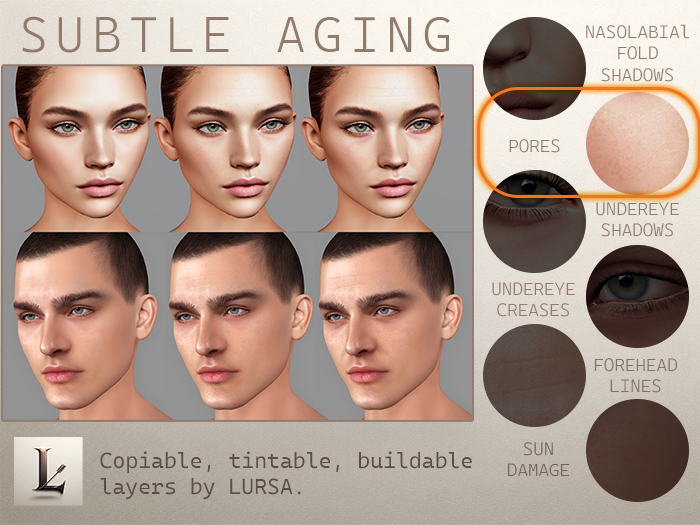 Lursa: Subtle Aging - Pores Only