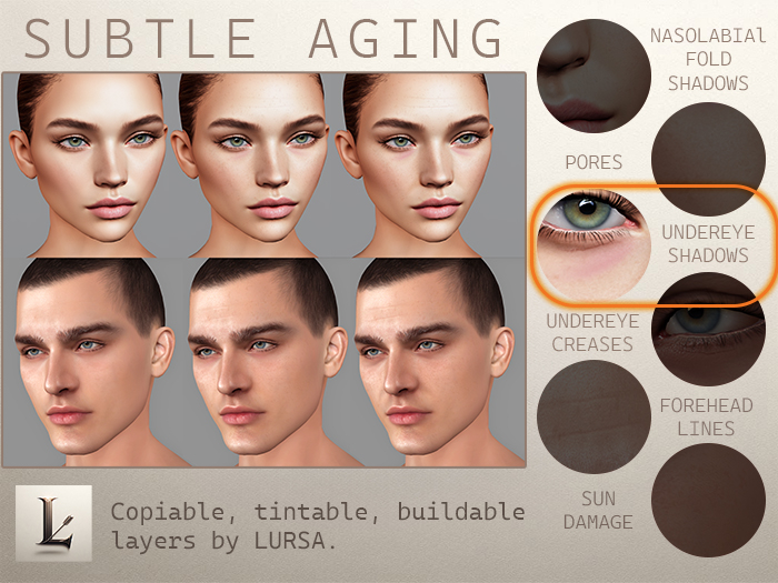 Lursa: Subtle Aging - Undereye Circles Only