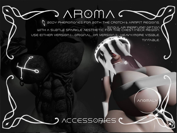 Anomaly: Aroma. { tintable musk & perfume. }