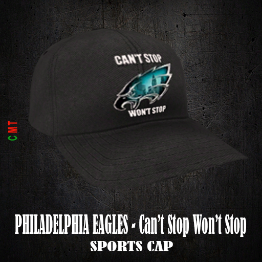 PHILADELPHIA EAGLES - Can't Stop Won't Stop Sports Cap