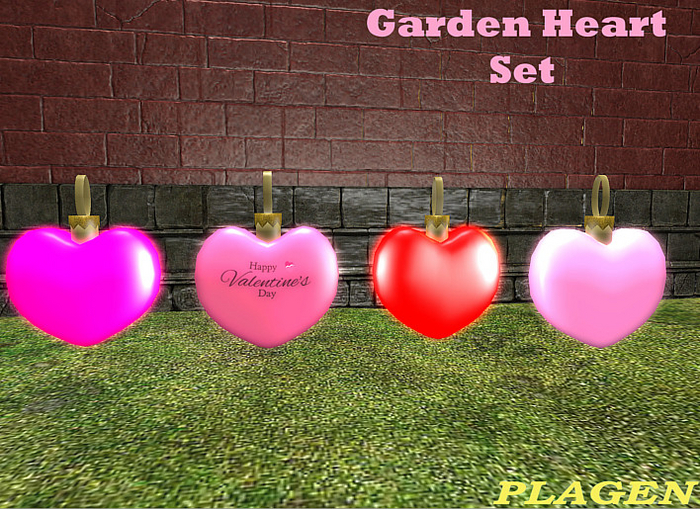 Garden Heart Set   - PLAGEN  (ADD)