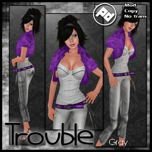 ::Poised:: Trouble Gray