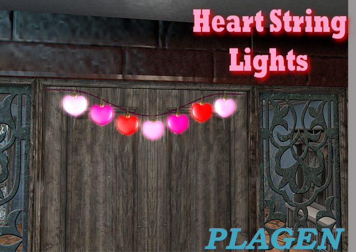 Heart String Lights   - PLAGEN  (ADD)
