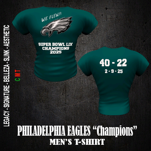 PHILADELPHIA EAGLES - "Champions" Men's T- shirt