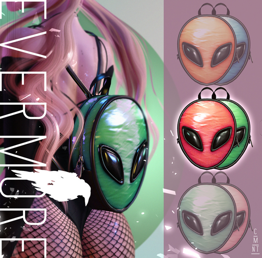 EVERMORE - ALIEN BABEPACK (RED+GREEN) - UNPACKER