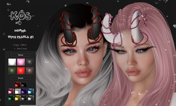 .KOS. Horns with Pearls #1