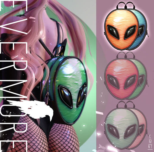 EVERMORE - ALIEN BABEPACK (ORANGE+BLUE) - UNPACKER
