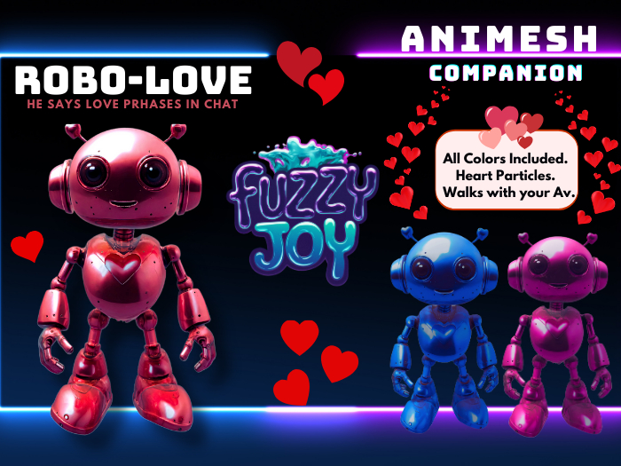 Fuzzyjoy - RoboLove Companion - All Colors