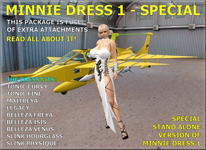 * MINNIE DRESS 1 - SALAMANDER SPECIAL - (BOXED)