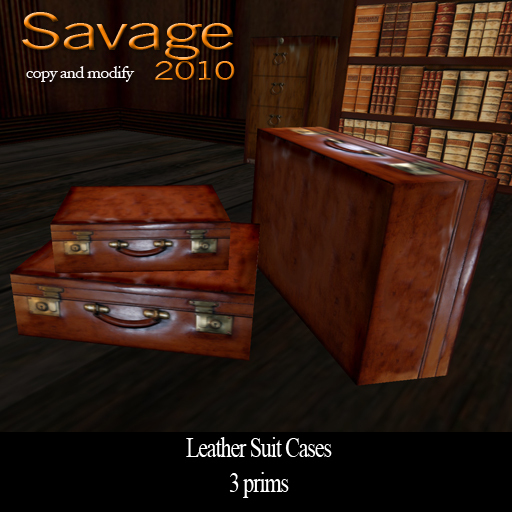 Leather Suit Cases