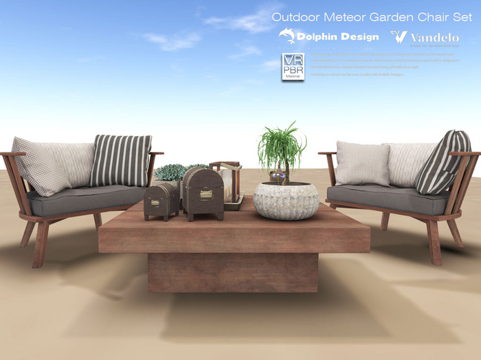 [vandelo]The Outdoor  Meteor Garden  chair Set