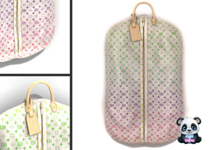 -David Heather-Garment Bag/Rainbow