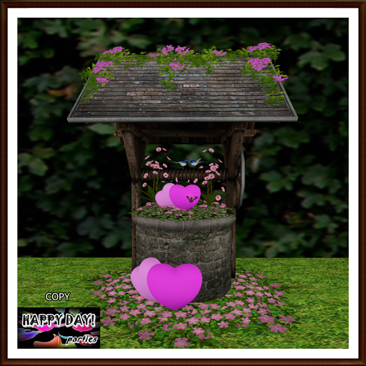 Valentine's - Pink - Together Forever Wishing Well
