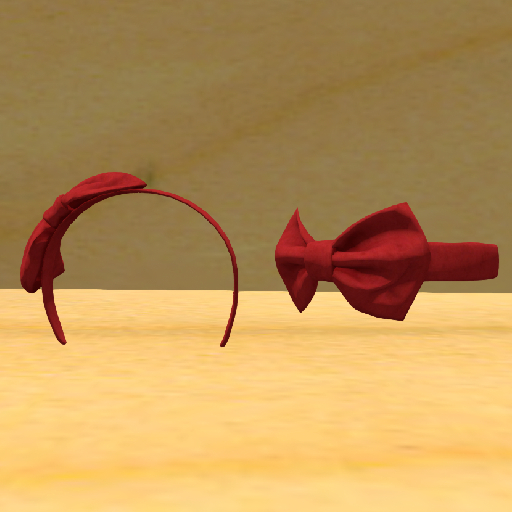 Tiara com Laço (Vermelho)