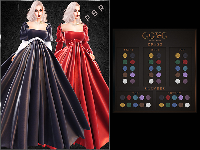 GGVG RUBY GOWN PBR VRS