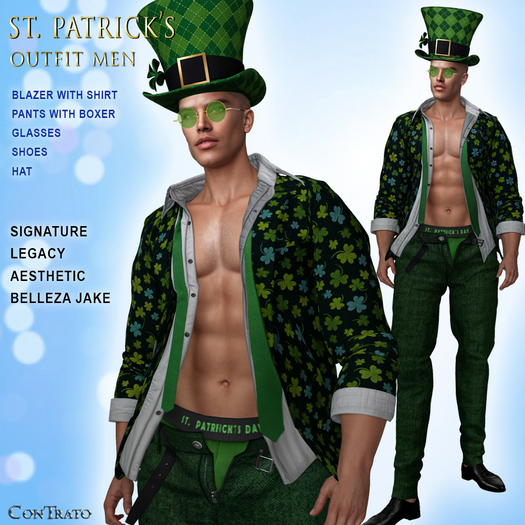 [ConTrato] St. Patrick's Outfit Man